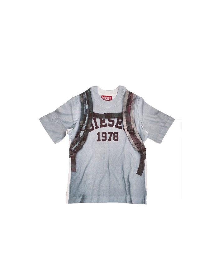 DIESEL T-shirt Manica Corta Bambino J01122 0 
