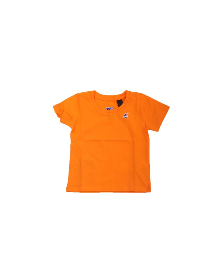 KWAY T-shirt Manica Corta K4114WW Arancio