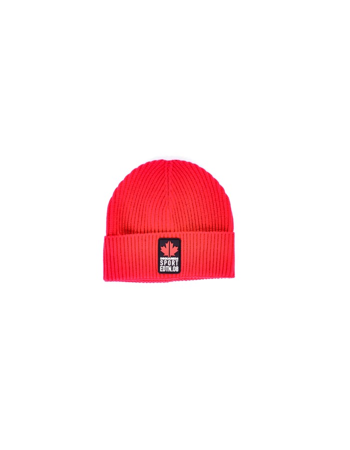 DSQUARED2 Cappelli Beanie DQ1876 Rosso