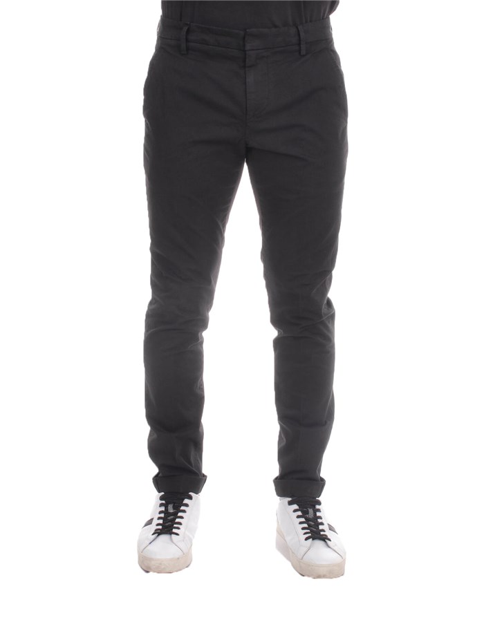 DONDUP Pantaloni Slim UP235 GSE046 Black
