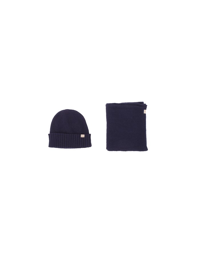 WOOLRICH Cappello + sciarpa Blu