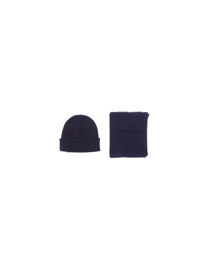 WOOLRICH Cappello + sciarpa Blu