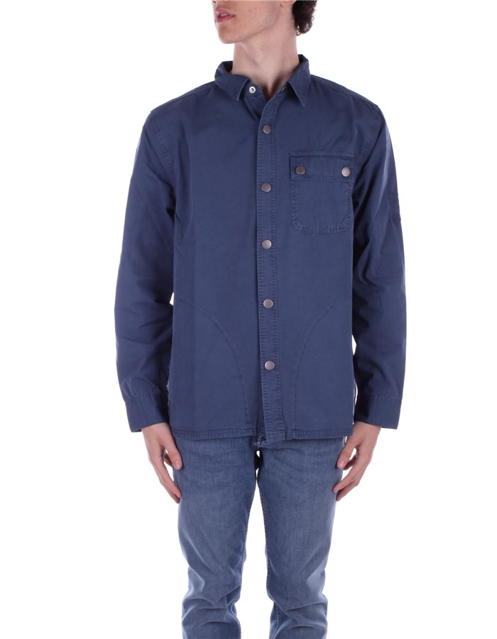 BARBOUR Camicie Generiche MOS0364 Cobalt