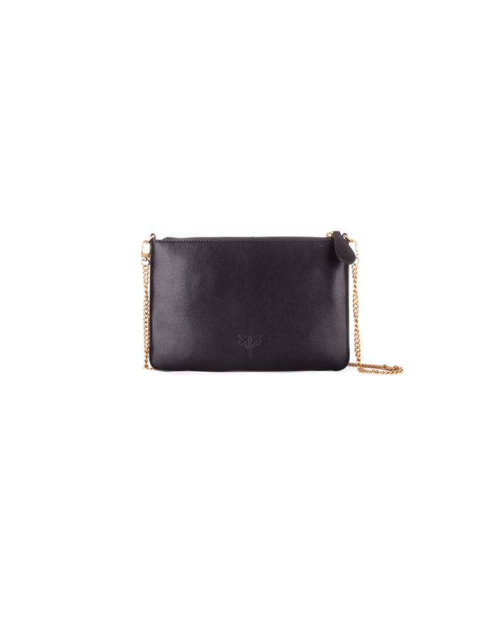PINKO Borsa Nero gold