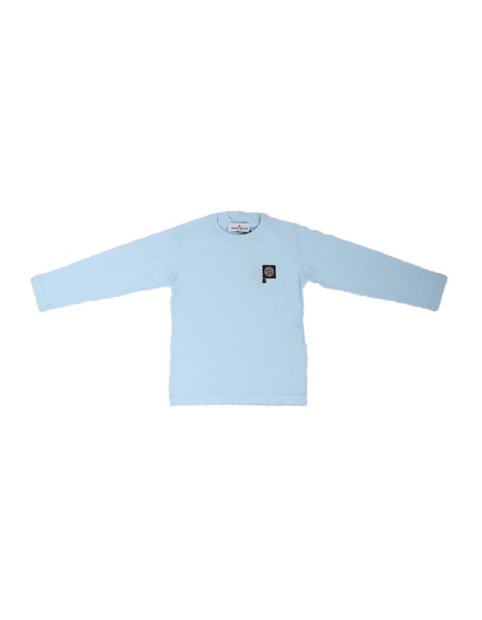 STONE ISLAND T-shirt Manica Lunga 791620447 Sky blu