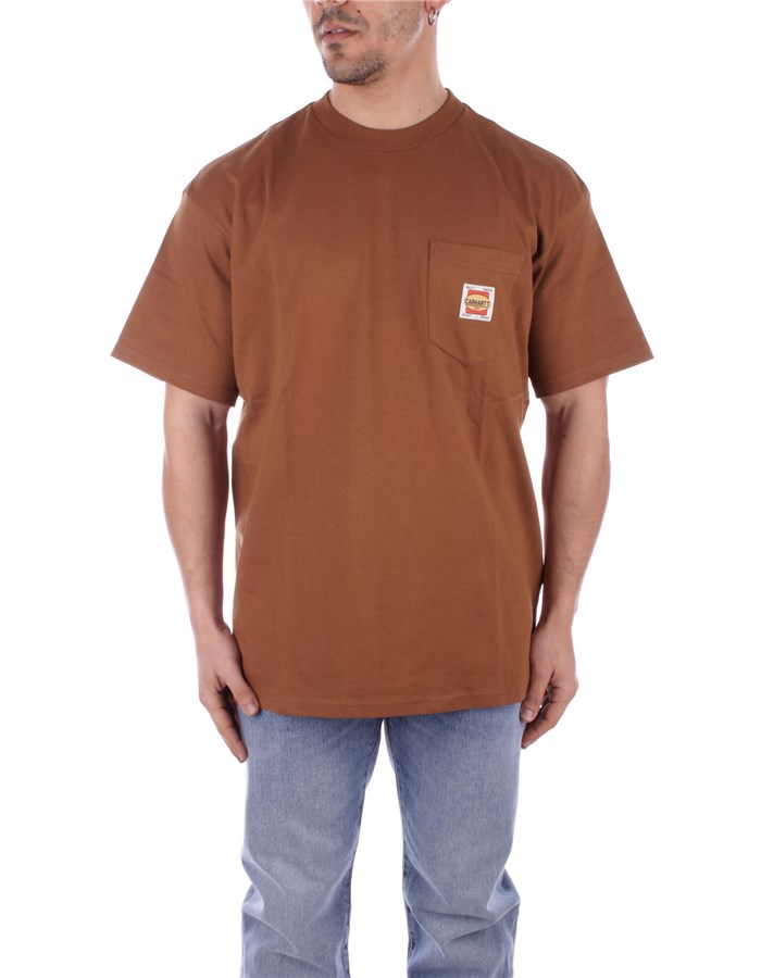 CARHARTT WIP T-shirt Manica Corta I033265 Brown