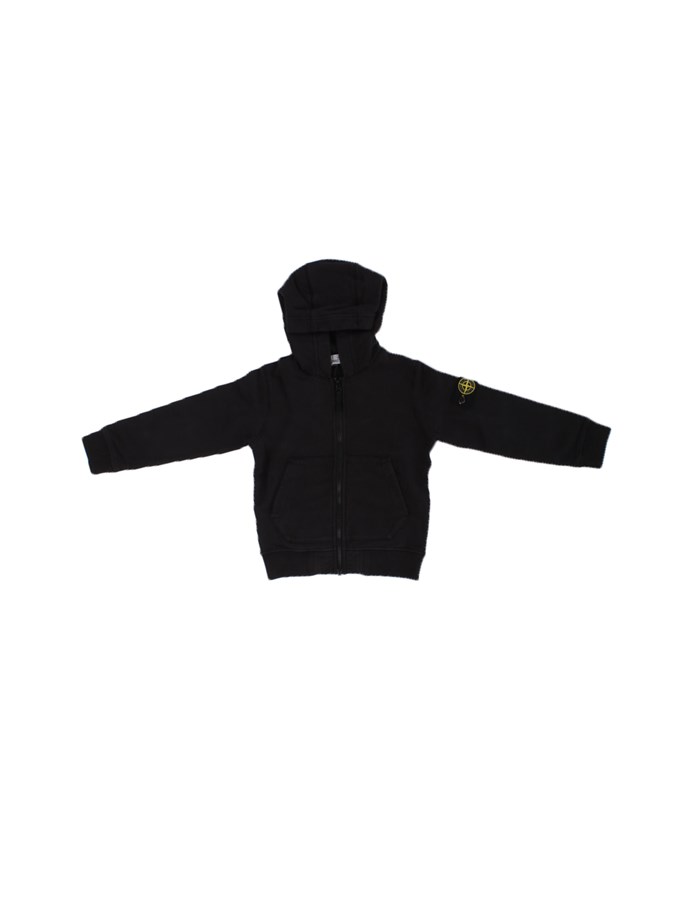 STONE ISLAND Sweatshirts  With Zip 791660720 Black