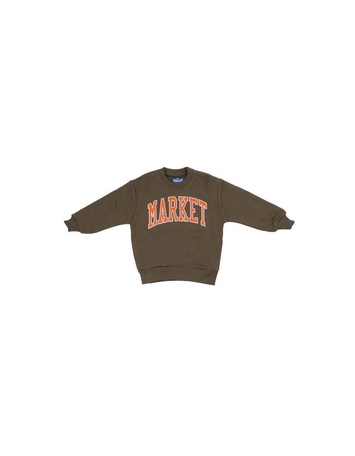 MARKET Felpe Girocollo Verde militare