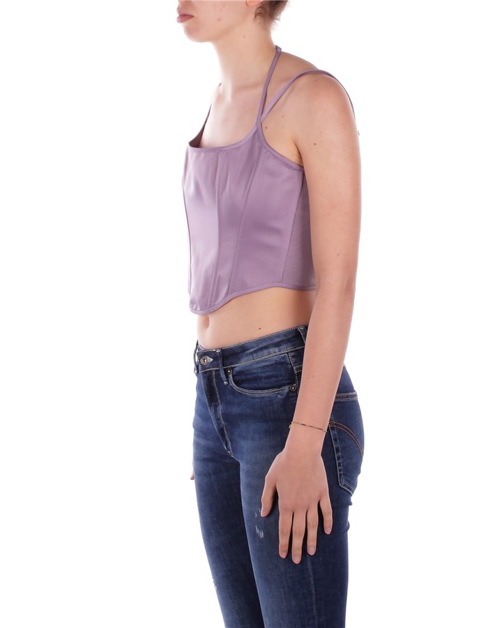 PINKO Uncovered Shoulders Violet