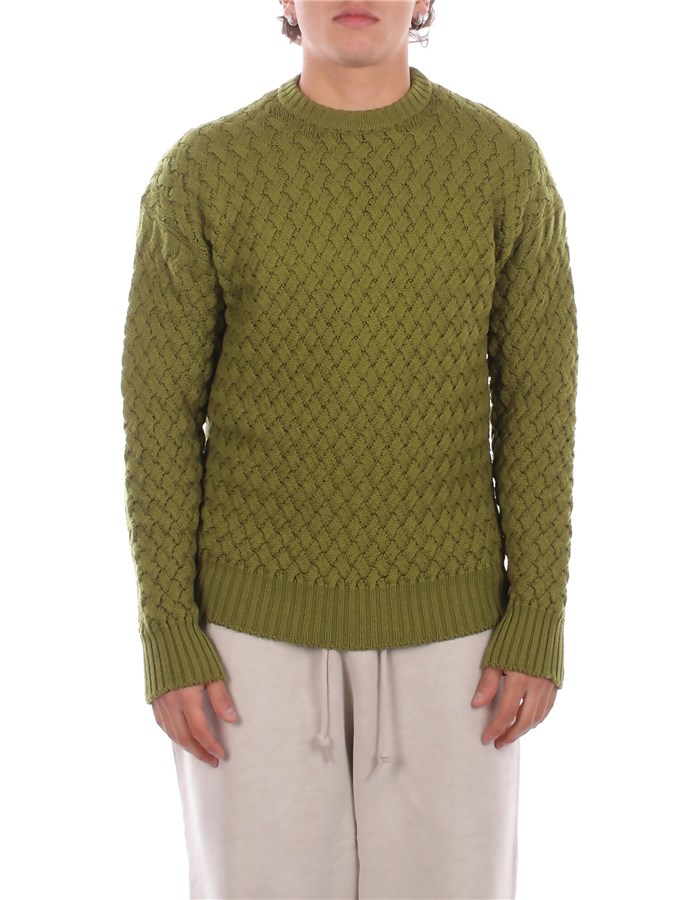 ALPHA STUDIO Girocollo Pistacchio