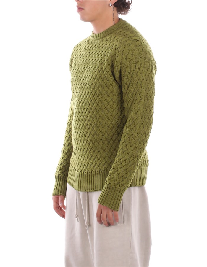 ALPHA STUDIO Girocollo Pistacchio