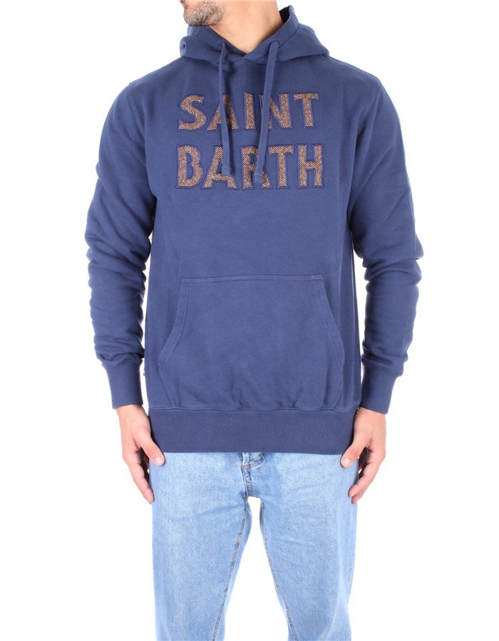 MC2 SAINT BARTH Hoodies Blue