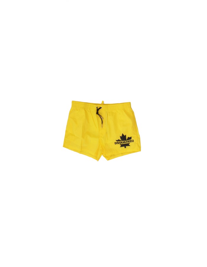 DSQUARED2 Shorts Mare Giallo