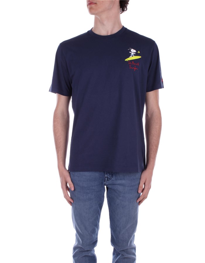 MC2 SAINT BARTH T-shirt Manica Corta TSHM001 Blu