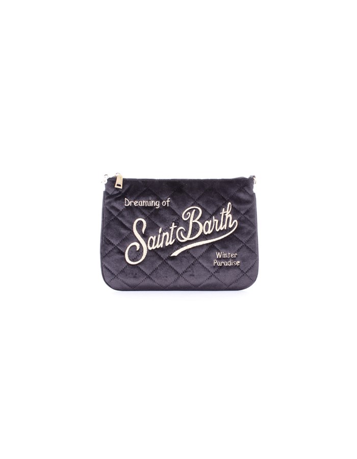 MC2 SAINT BARTH Evening Clutch Bag Black