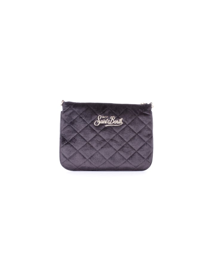 MC2 SAINT BARTH Evening Clutch Bag Black