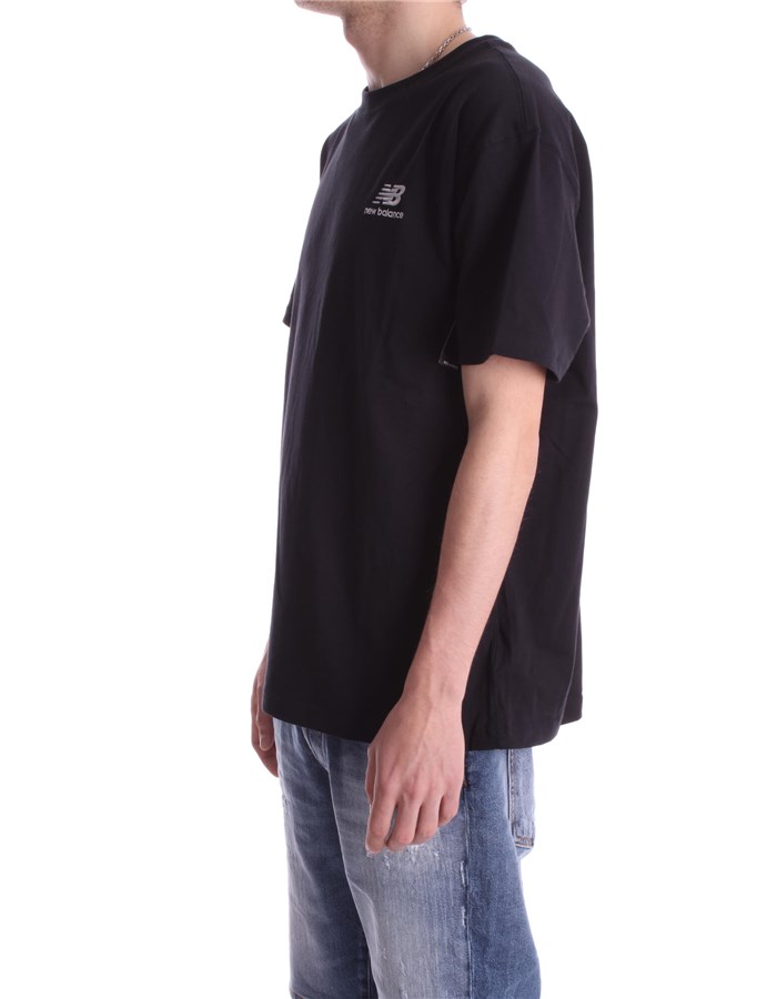 NEW BALANCE Short sleeve Black