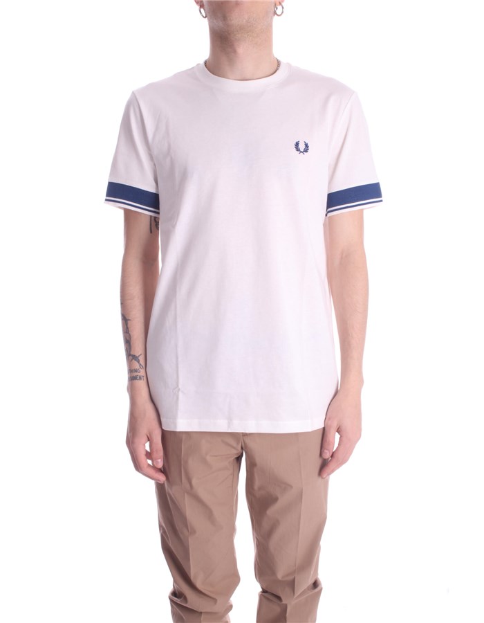 FRED PERRY Short sleeve white