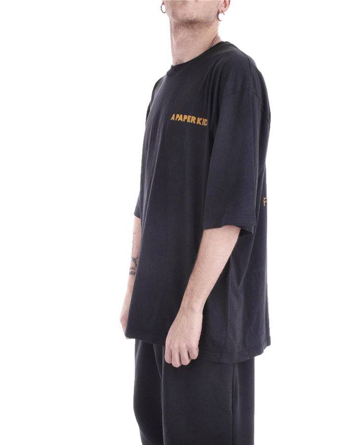 A PAPER KID Short sleeve Black