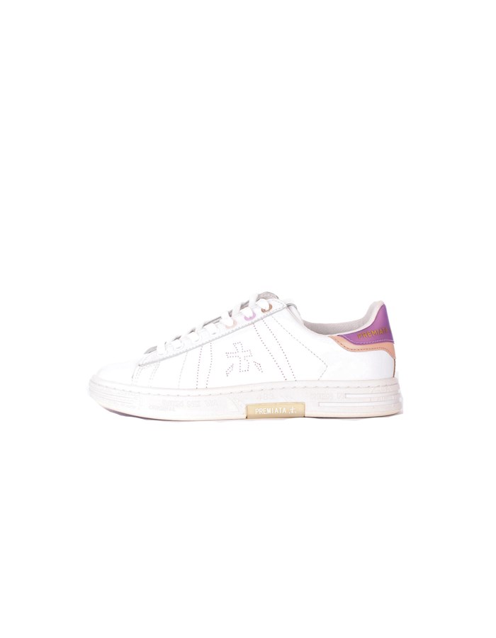 PREMIATA  low Lilac white