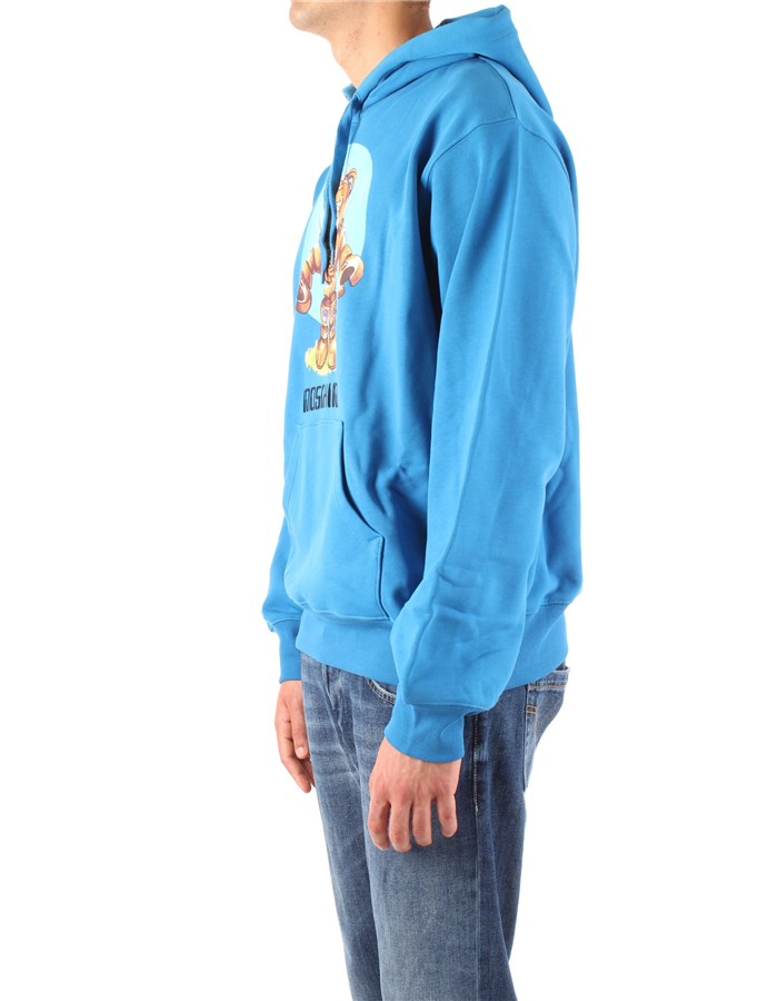 MOSCHINO Hoodies Bluette