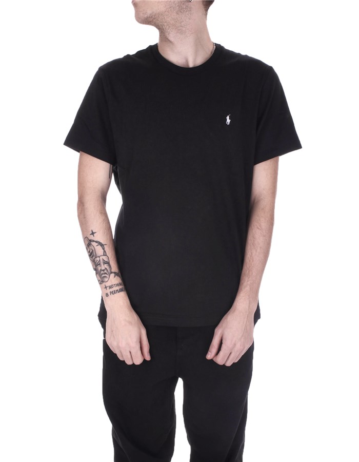 RALPH LAUREN Short sleeve Black