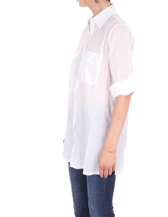 RALPH LAUREN Bluse White