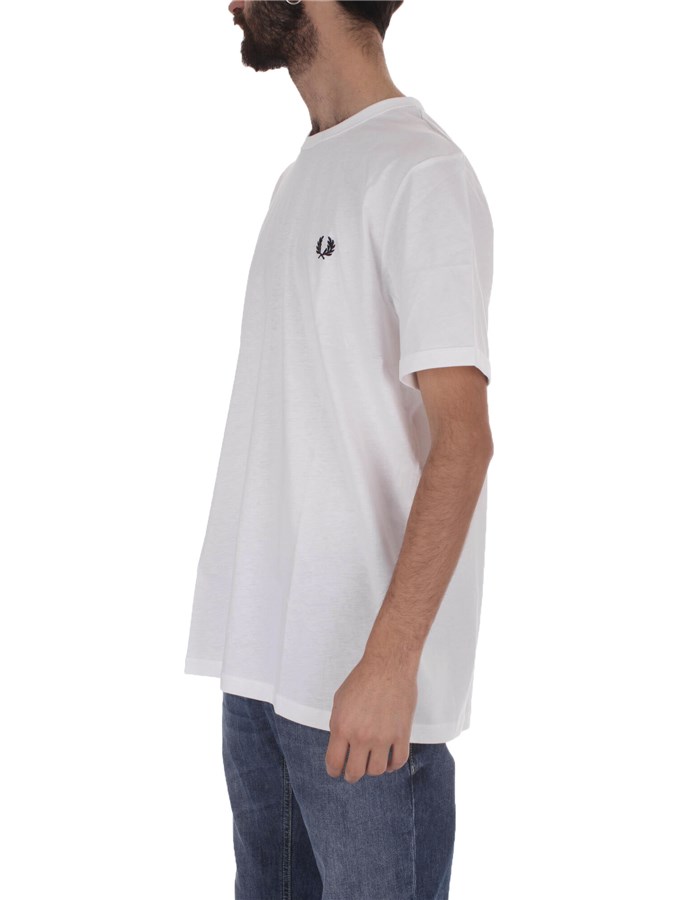 FRED PERRY Short sleeve white