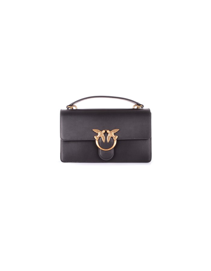 PINKO Hand Bags Black gold