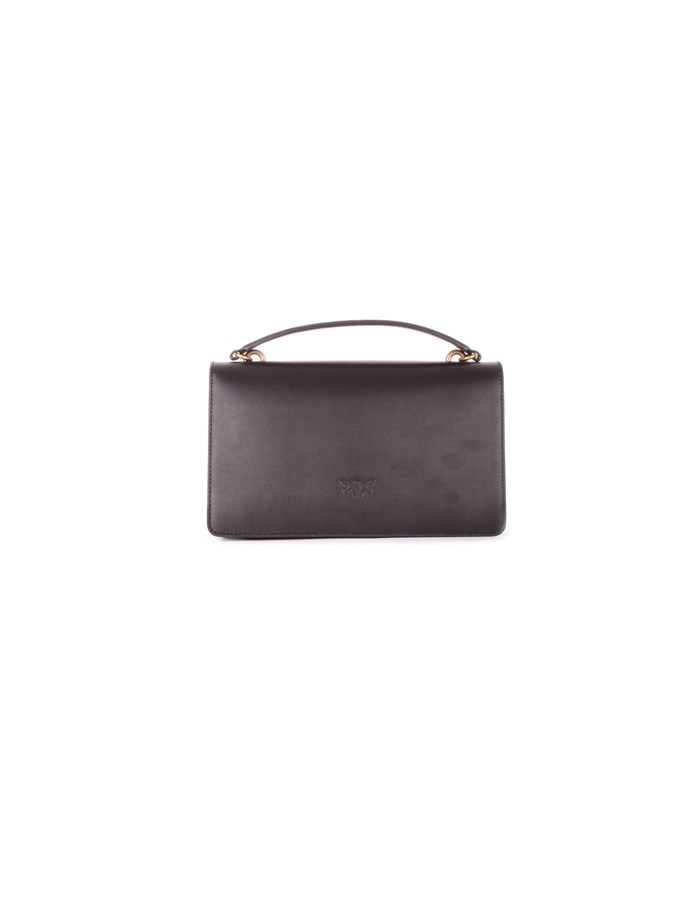 PINKO Hand Bags Black gold