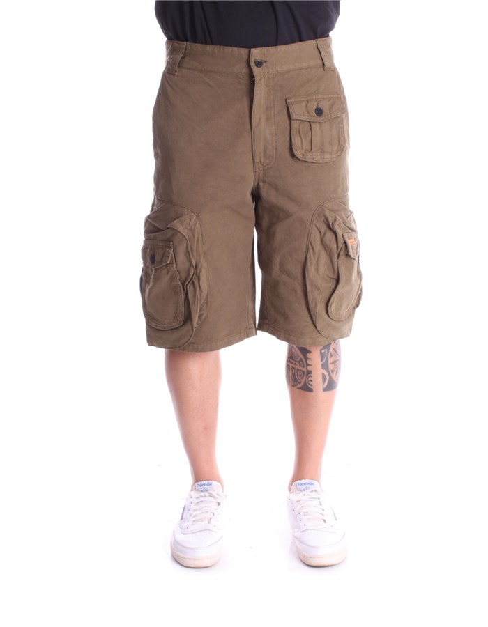 HERON PRESTON Shorts Al Ginocchio Uomo HMCS001S23FAB001 0 