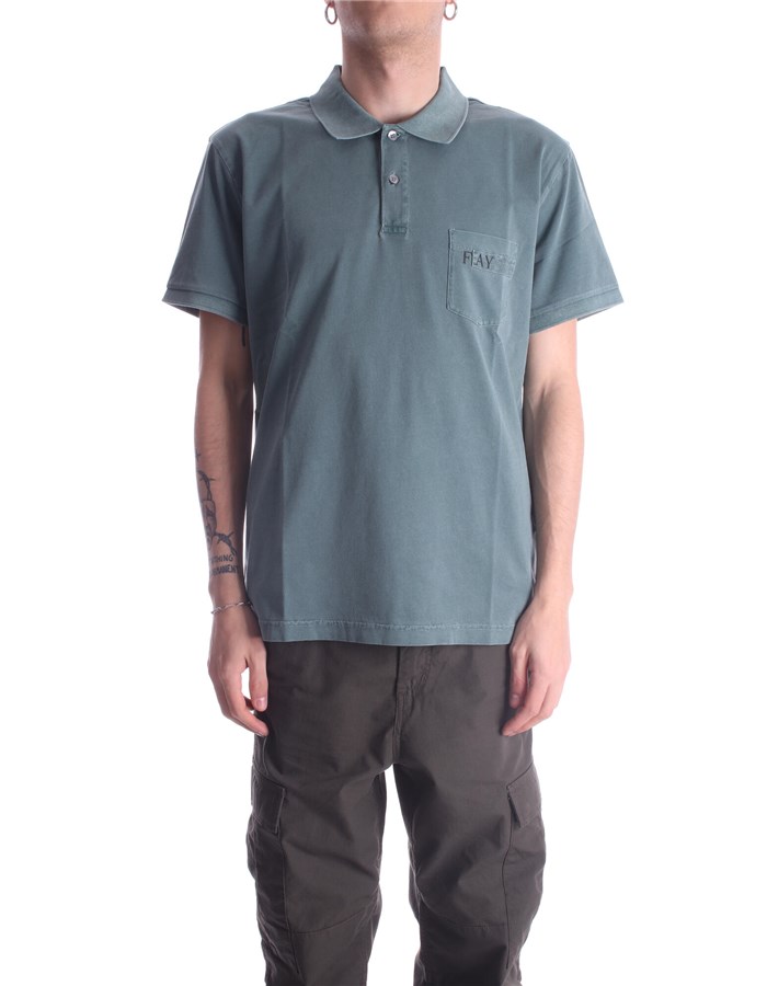 FAY Short sleeves Sage