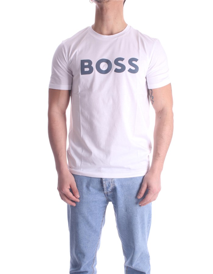 BOSS Short sleeve Natural