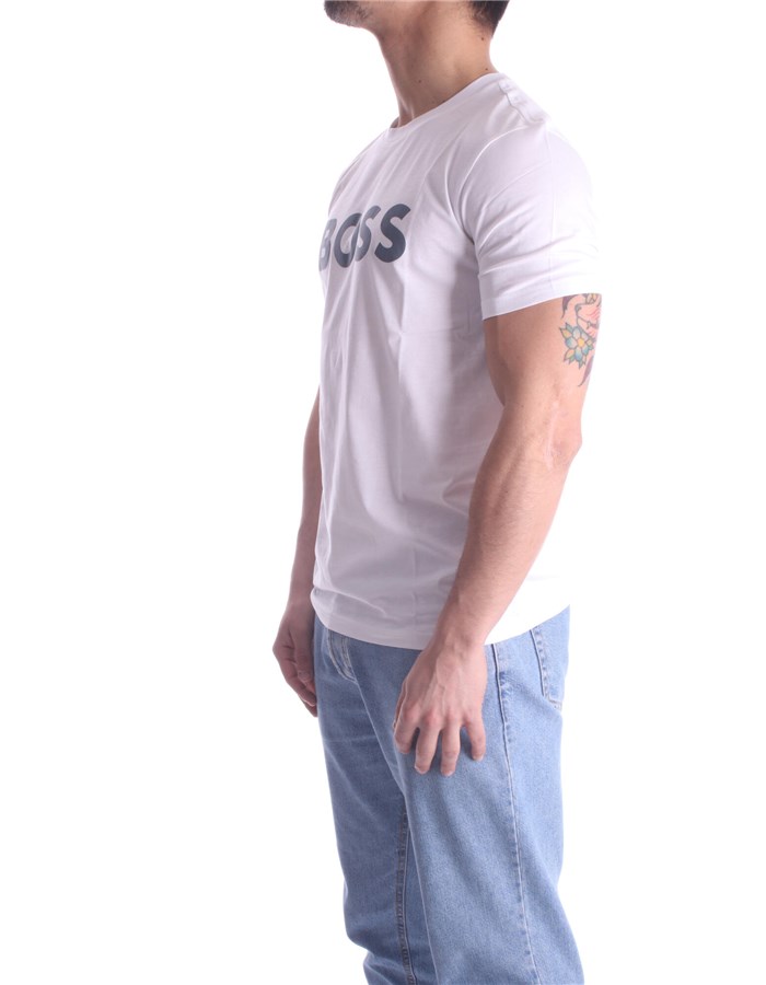 BOSS Short sleeve Natural