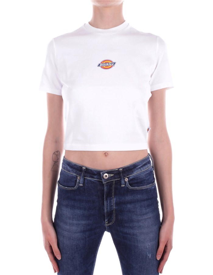 DICKIES Manica Corta White