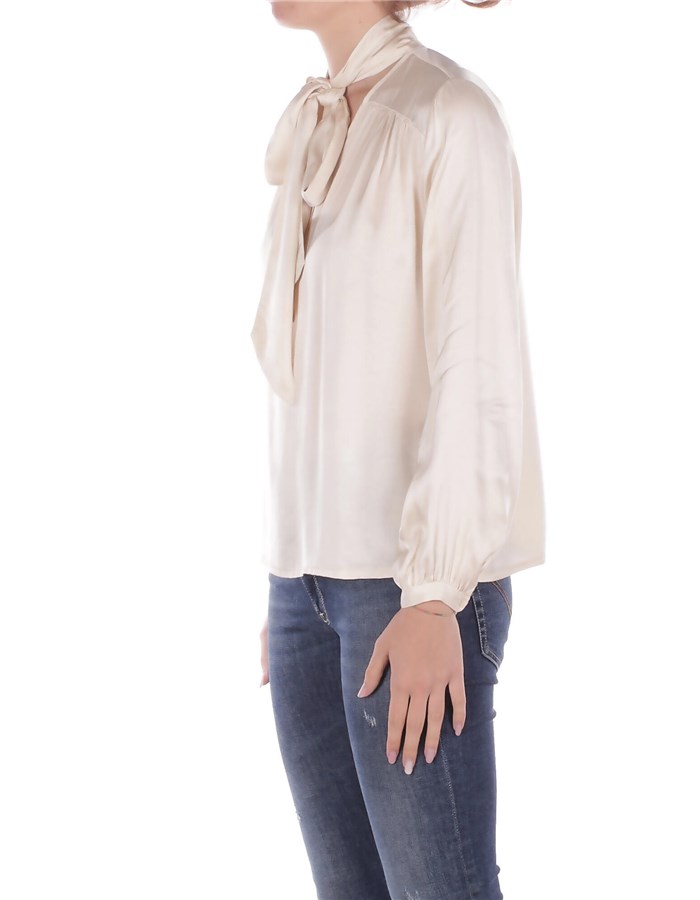 MANILA GRACE Bluse Vanilla