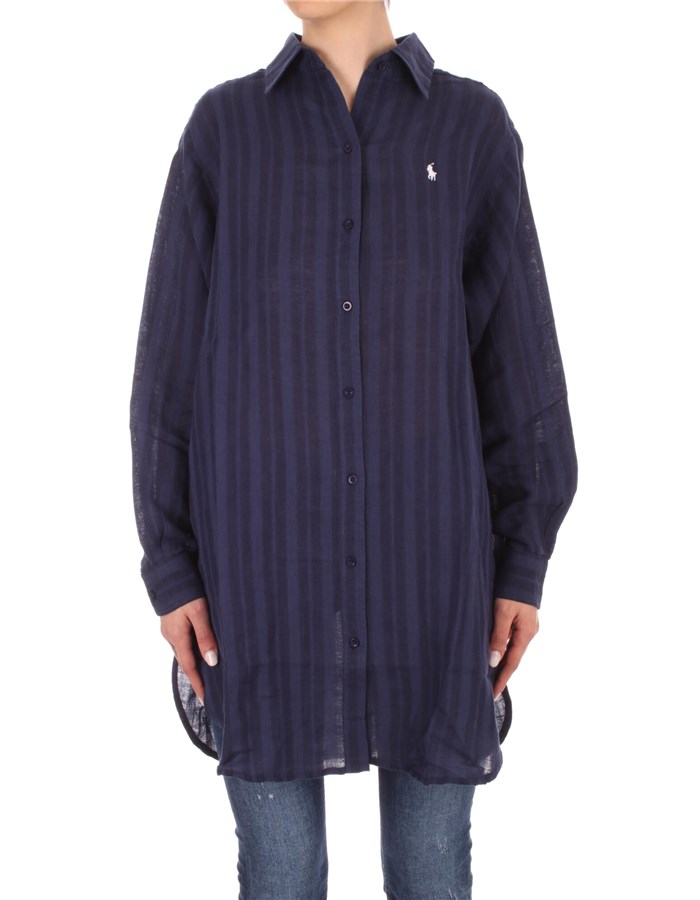 RALPH LAUREN Bluse Blu navy