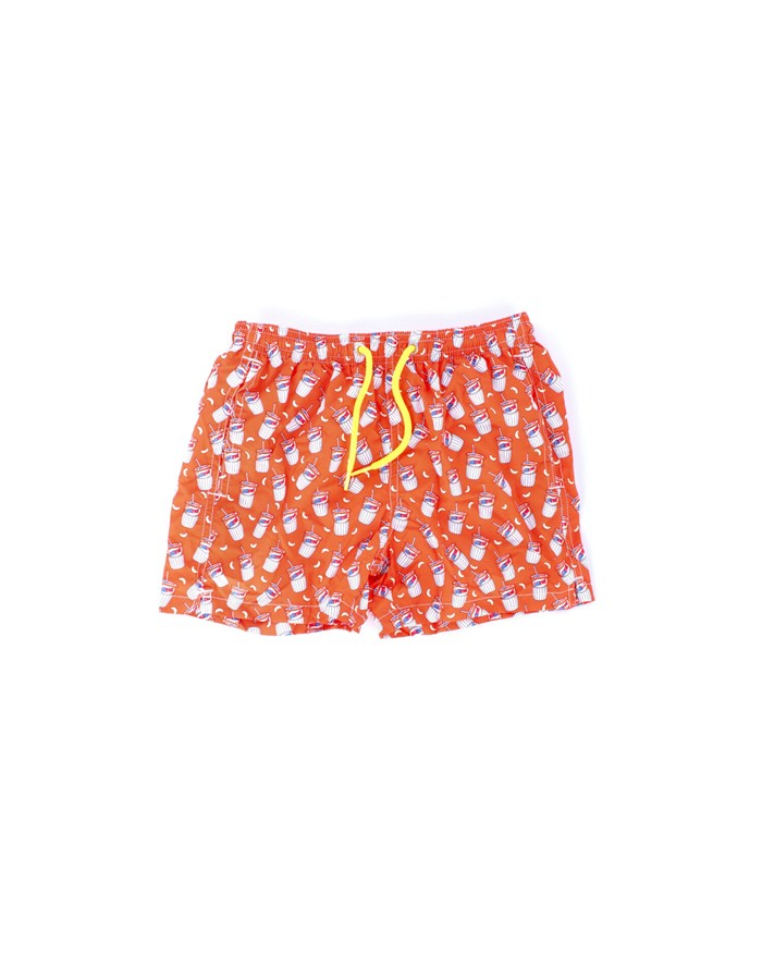 MC2 SAINT BARTH Sea shorts Brown