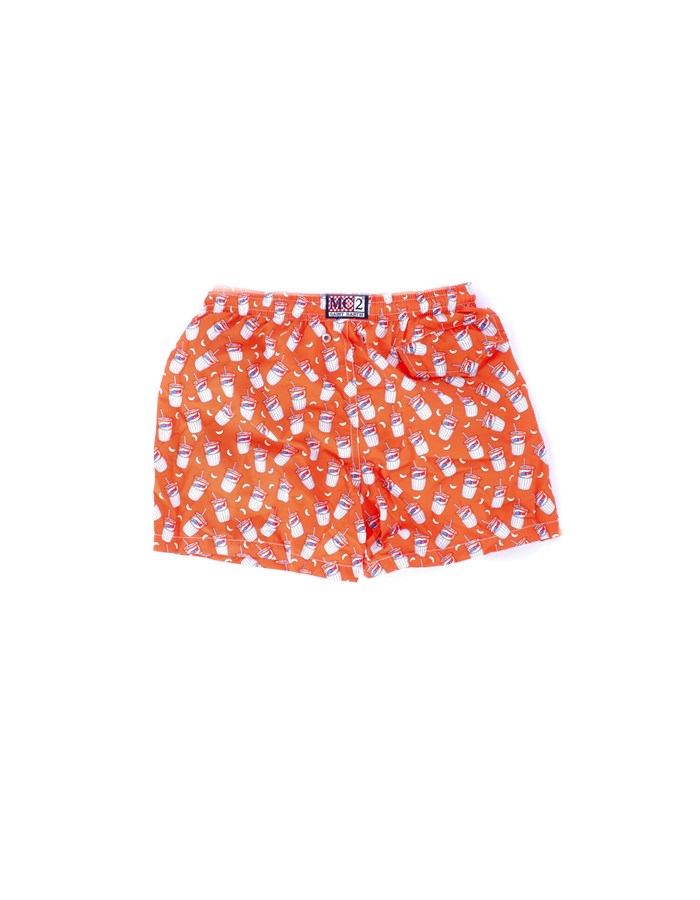 MC2 SAINT BARTH Sea shorts Brown