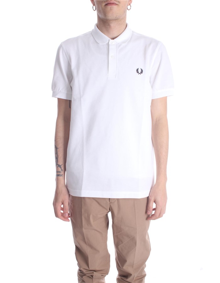 FRED PERRY Short sleeves white