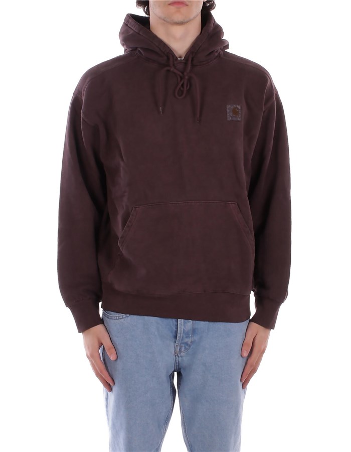 CARHARTT WIP Con Cappuccio Prugna