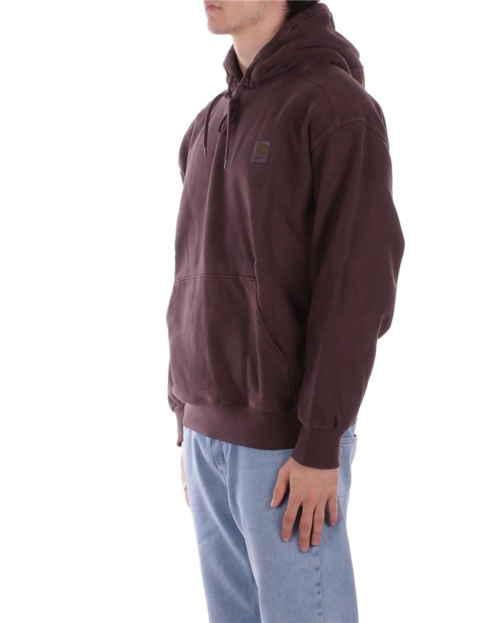CARHARTT WIP Con Cappuccio Prugna