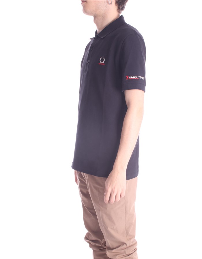 FRED PERRY Short sleeve Black