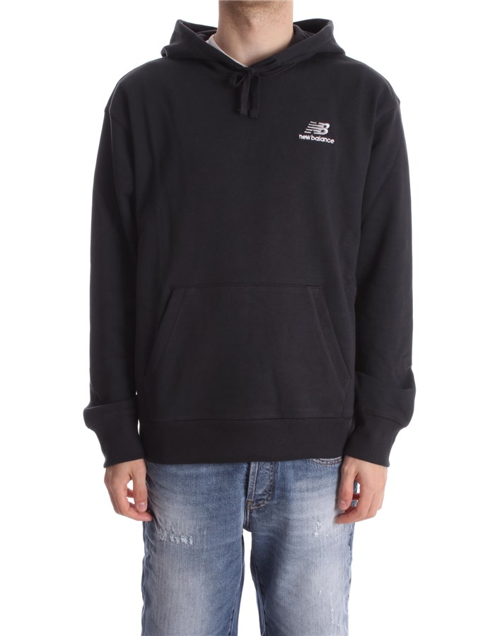 NEW BALANCE Hoodies Black