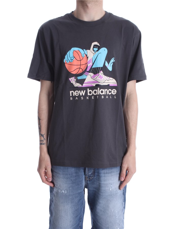 NEW BALANCE Short sleeve Black
