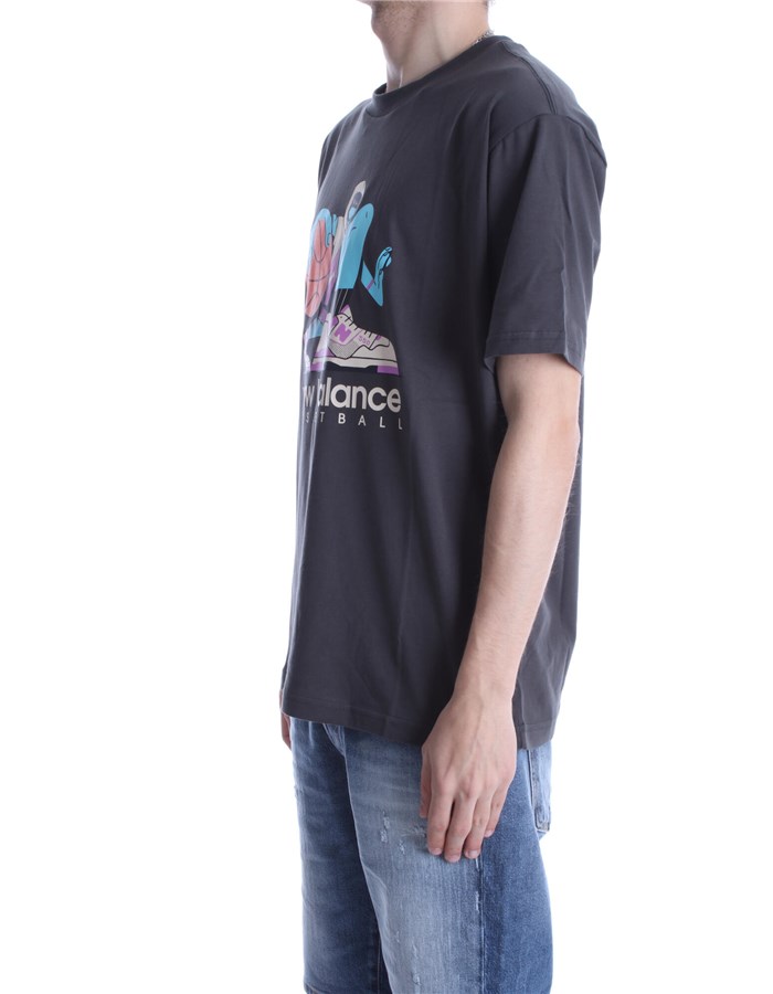 NEW BALANCE Short sleeve Black
