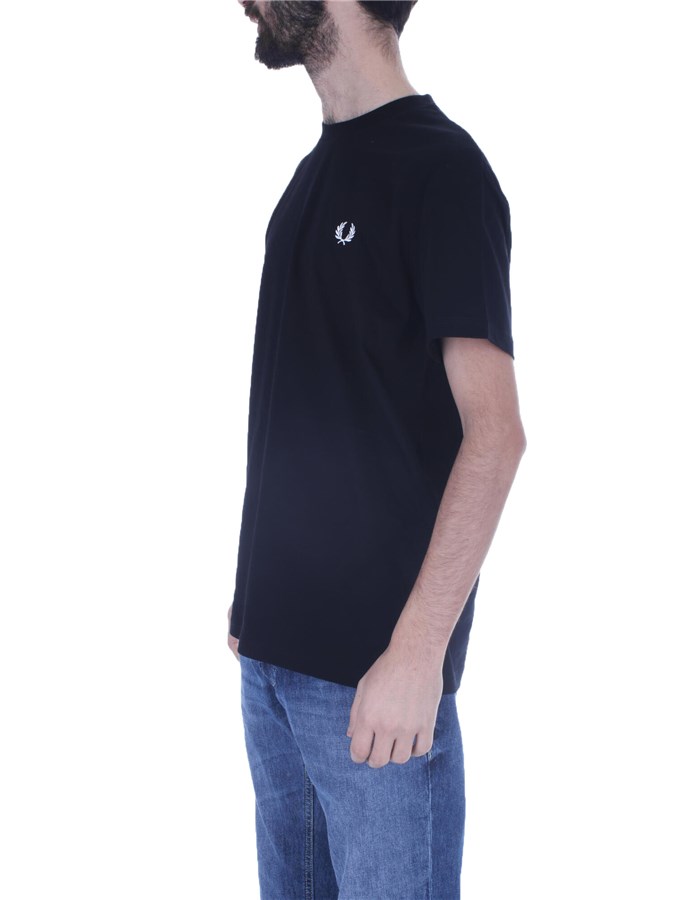 FRED PERRY Manica Corta Black