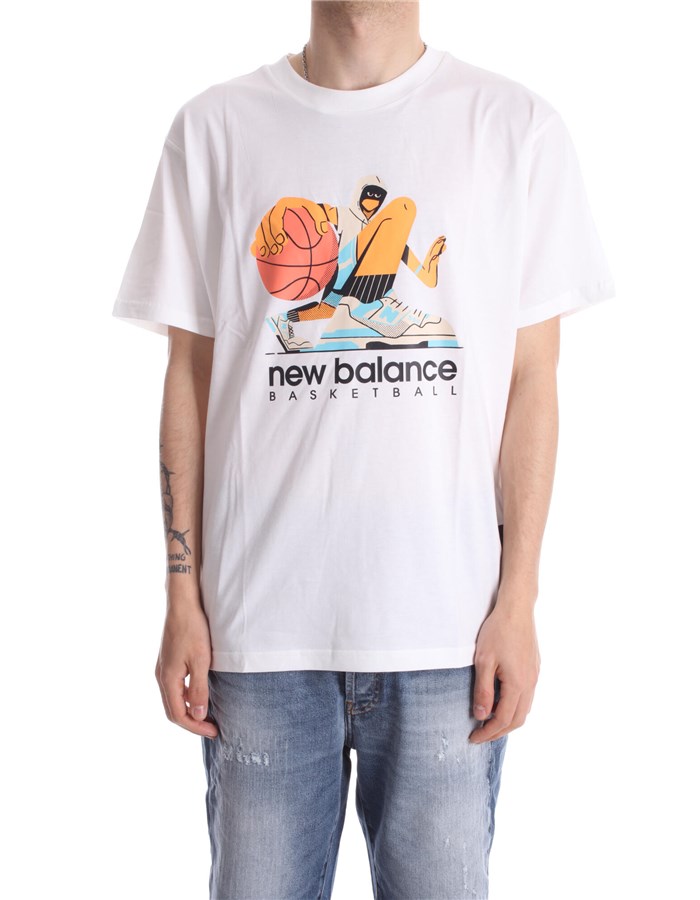 NEW BALANCE Short sleeve white