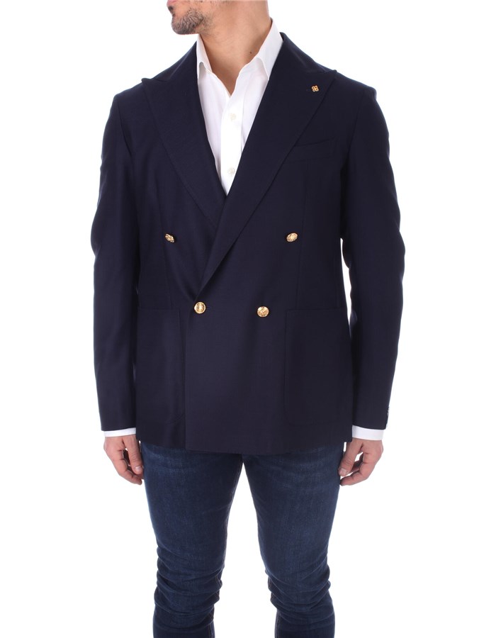 TAGLIATORE Double-breasted Blue