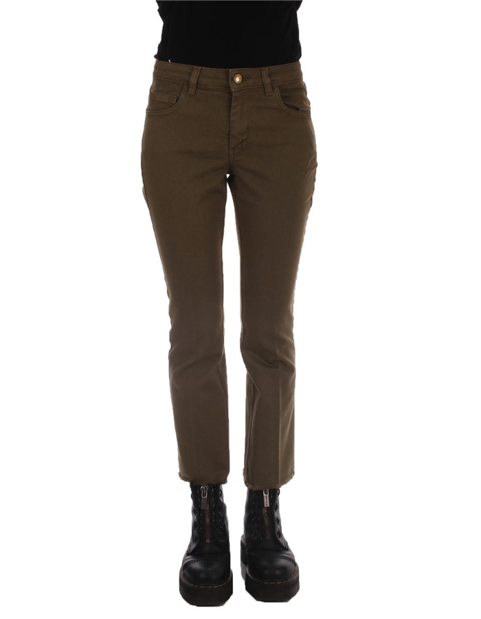 FAY Trousers Slim NTW8646520T Olive